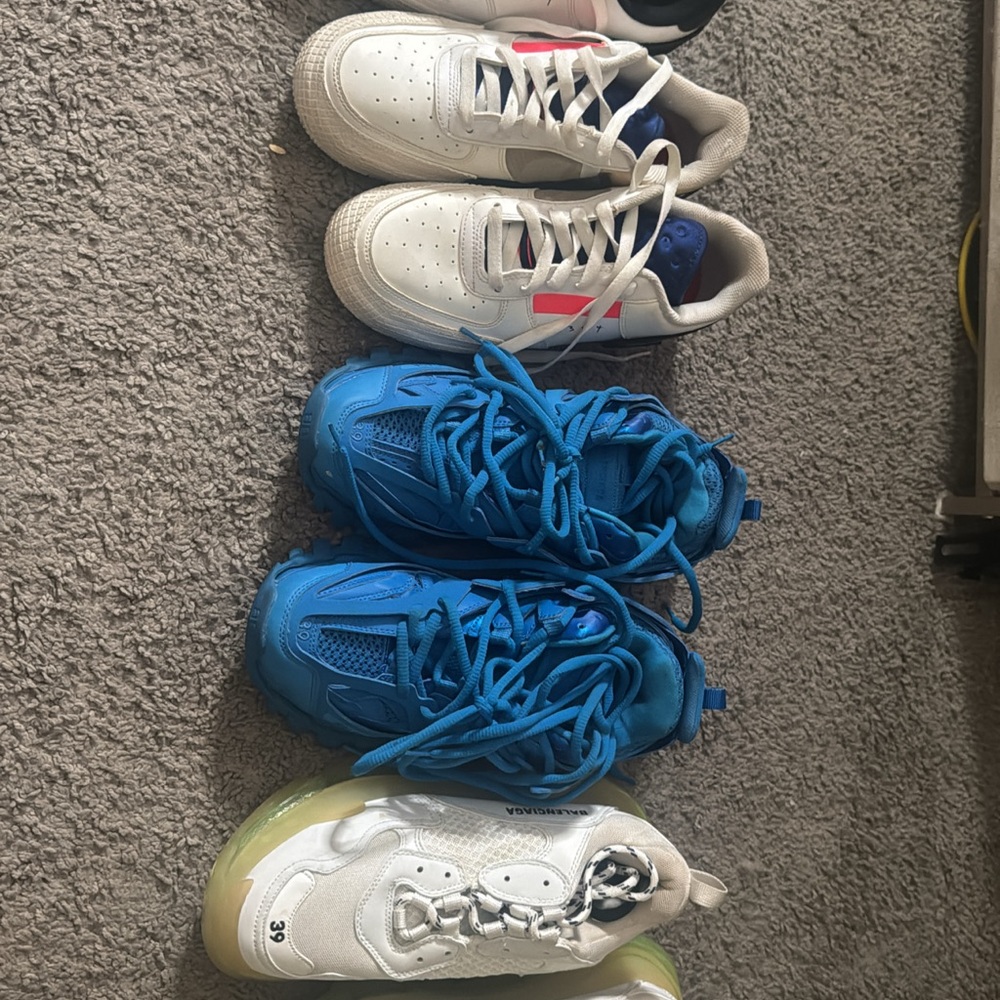 Kids Blue Sneakers